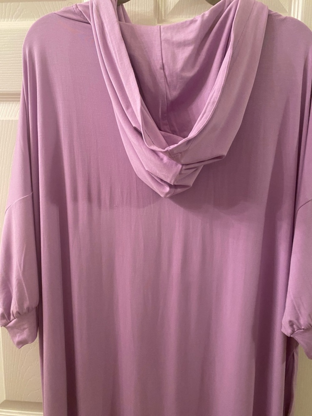 Aleeza Paris Lavender Maxi Hoodie Dress - Picture 5 of 7